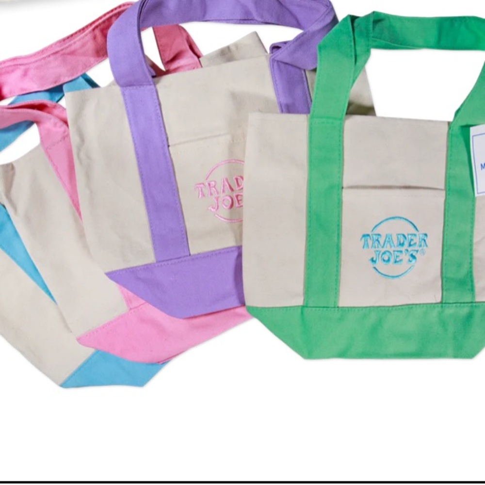 Vibrant Green and Purple Totes for Everyday Use